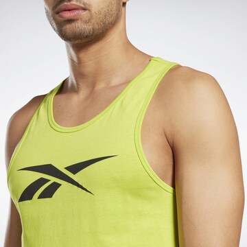 Reebok Funktionsshirt 'Vector' in Gelb