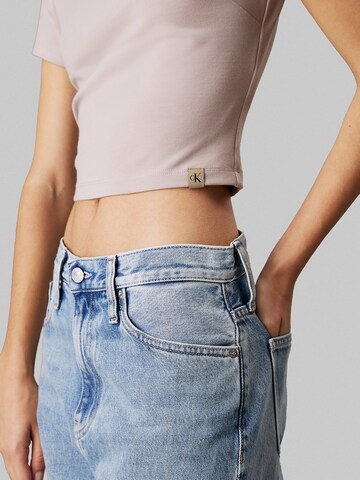Calvin Klein Jeans Top 'Milano ' in Beige