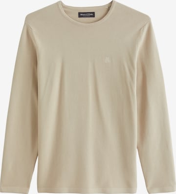 Pull-over Marc O'Polo en beige : devant