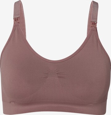 Bustier Soutien-gorge d’allaitement 'Hura' Noppies en gris : devant