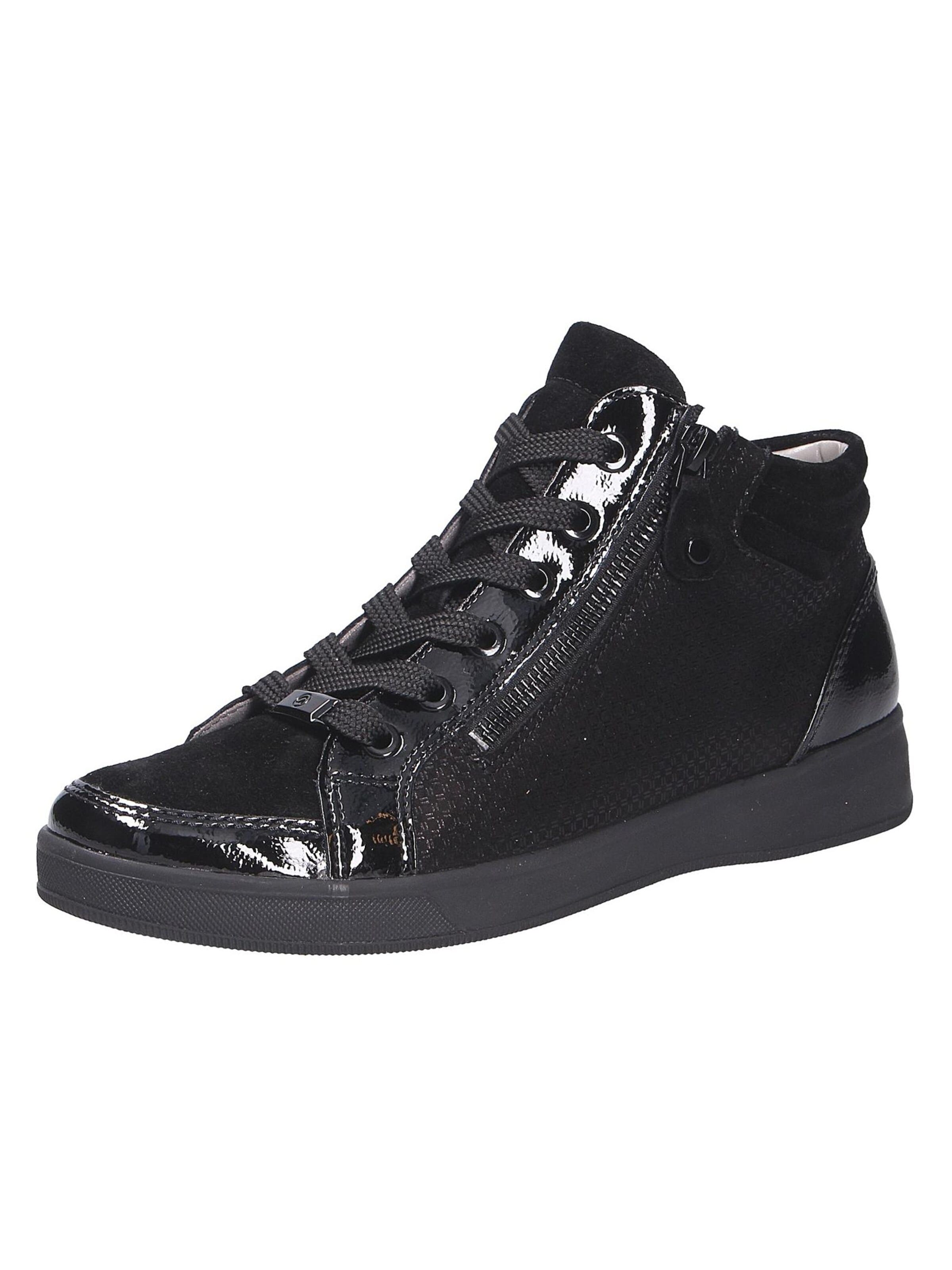 ARA Sneaker 'Rom' in Schwarz: Vorderseite