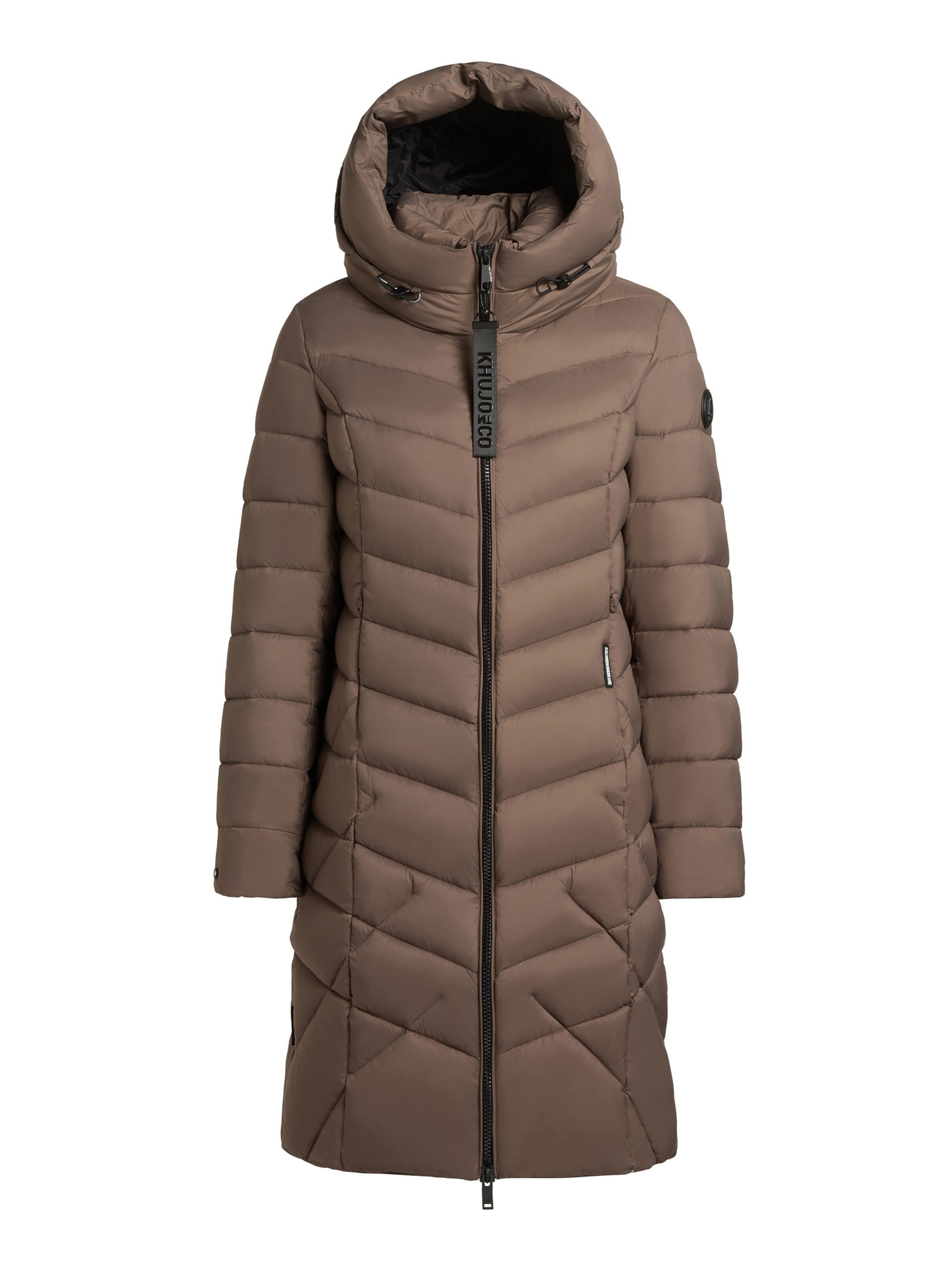 khujo Χειμερινό παλτό 'Odana3' σε γκρι: μπροστά