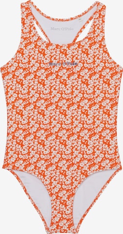 Maillot de bain Marc O'Polo en orange : devant