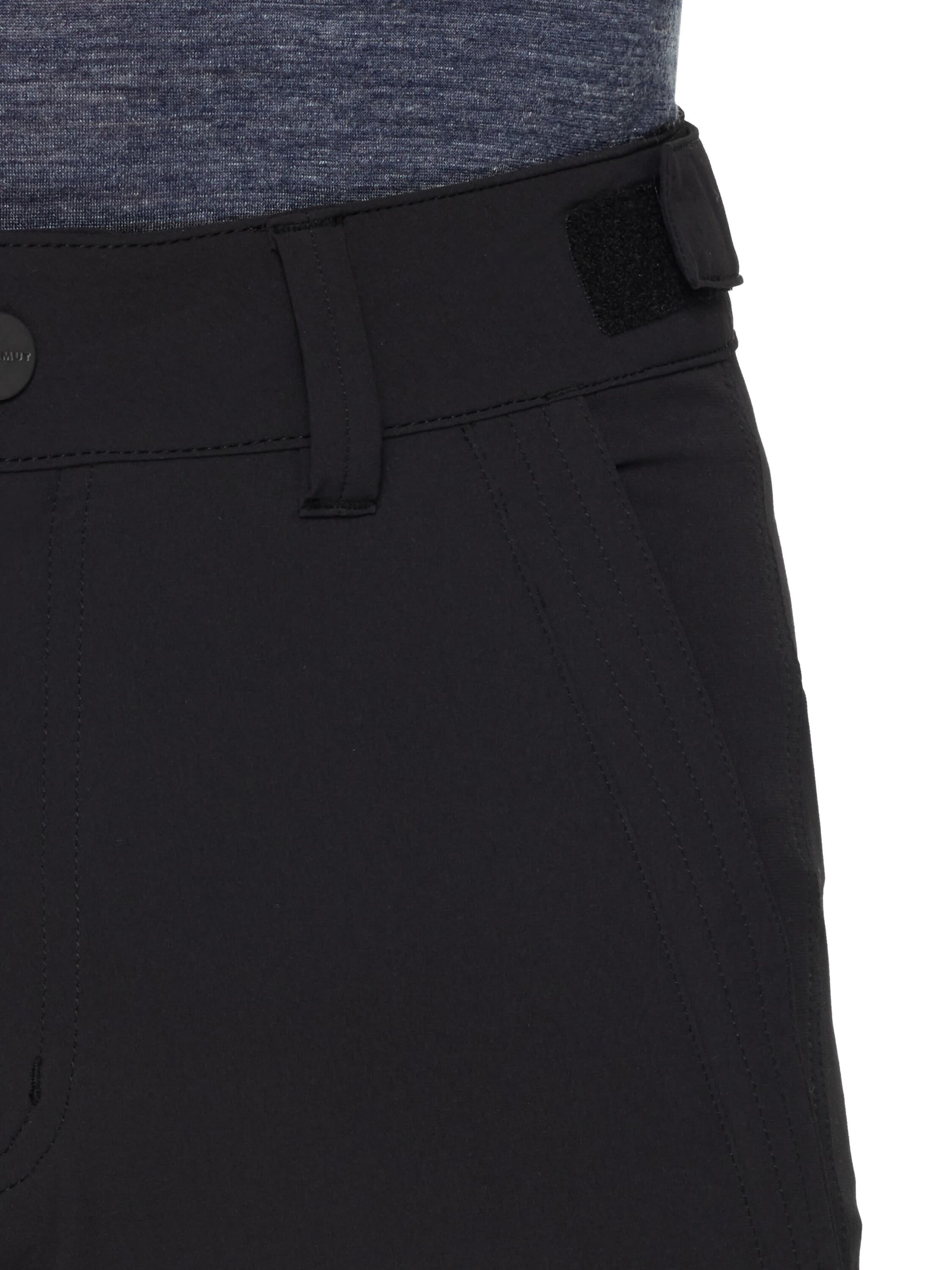 MAMMUT Regular Outdoor Pants in Black