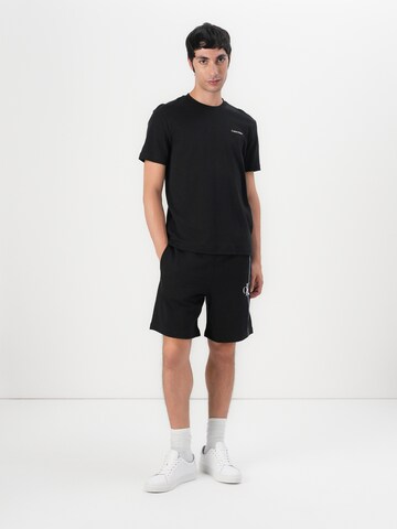 Calvin Klein Regular Trousers in Black