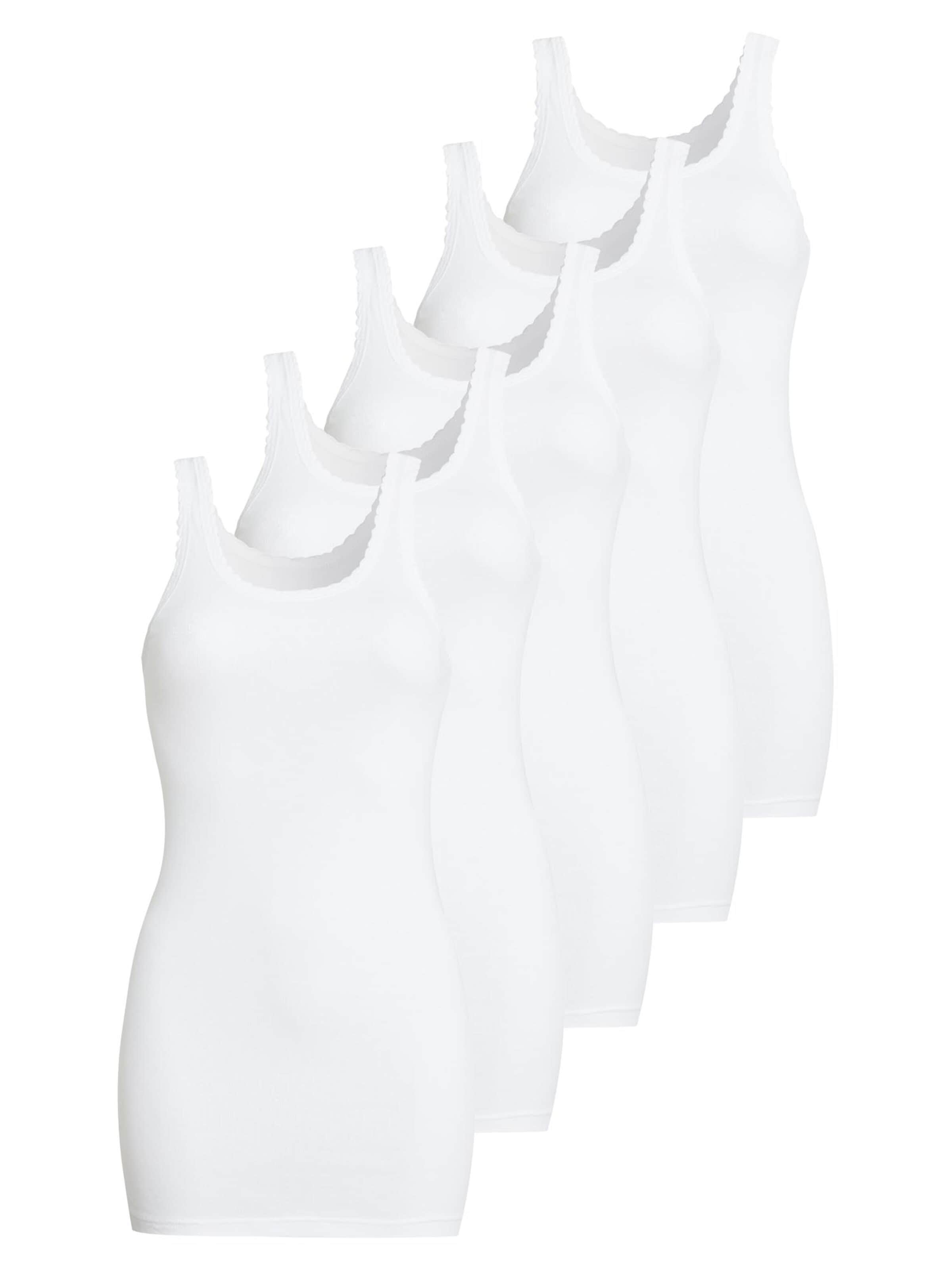 CON-TA Undershirt 'Basic' in White: front