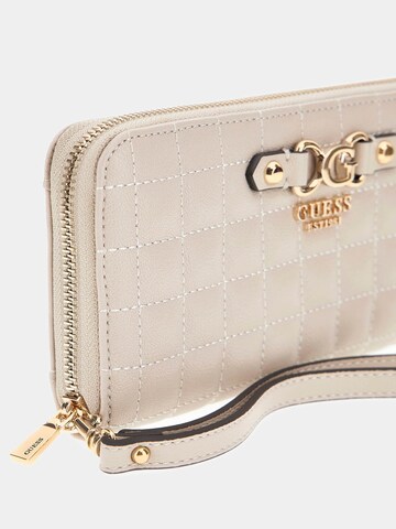 GUESS Wallet 'Nadira' in Beige