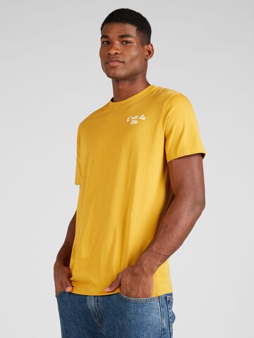 Wemoto T-shirt i gul: framsida