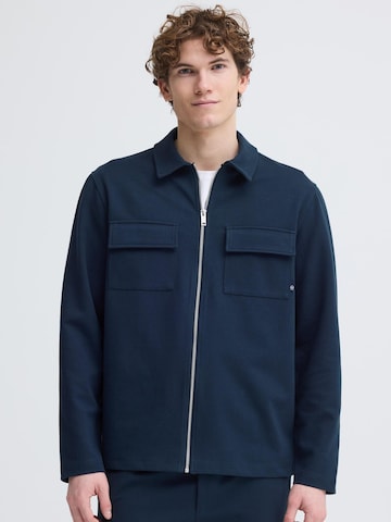 Kronstadt - Ajuste regular Chaqueta de entretiempo ' KSHalfort ' en azul: frente