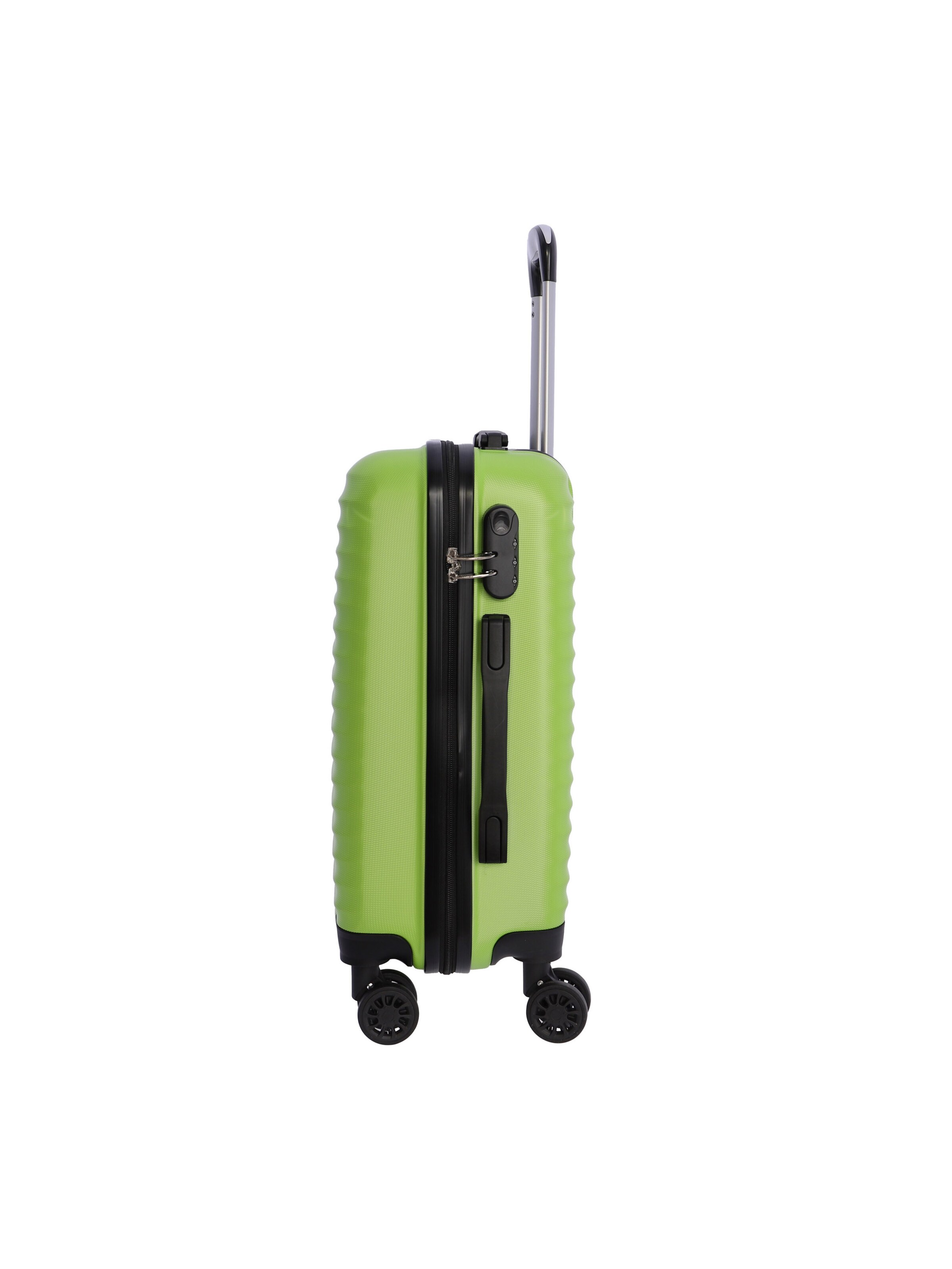 Don Algodon - Carrito 'DON ALGODON - Maletas de Viaje Cabina - Maleta 55x40x20 - Maletas de Viaje - Maleta de Cabina Resistente Ryannair - Trolley Equipaje para Avion con 4 Ruedas de 360º y candado' en verde