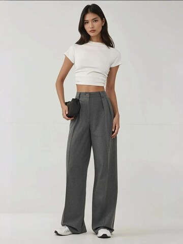 Hiccup Wide Leg Hose in Grau