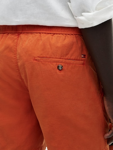 Regular Pantalon 'Dover' TOMMY HILFIGER en orange