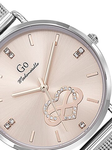 GO GirlOnly - Reloj analógico en plata