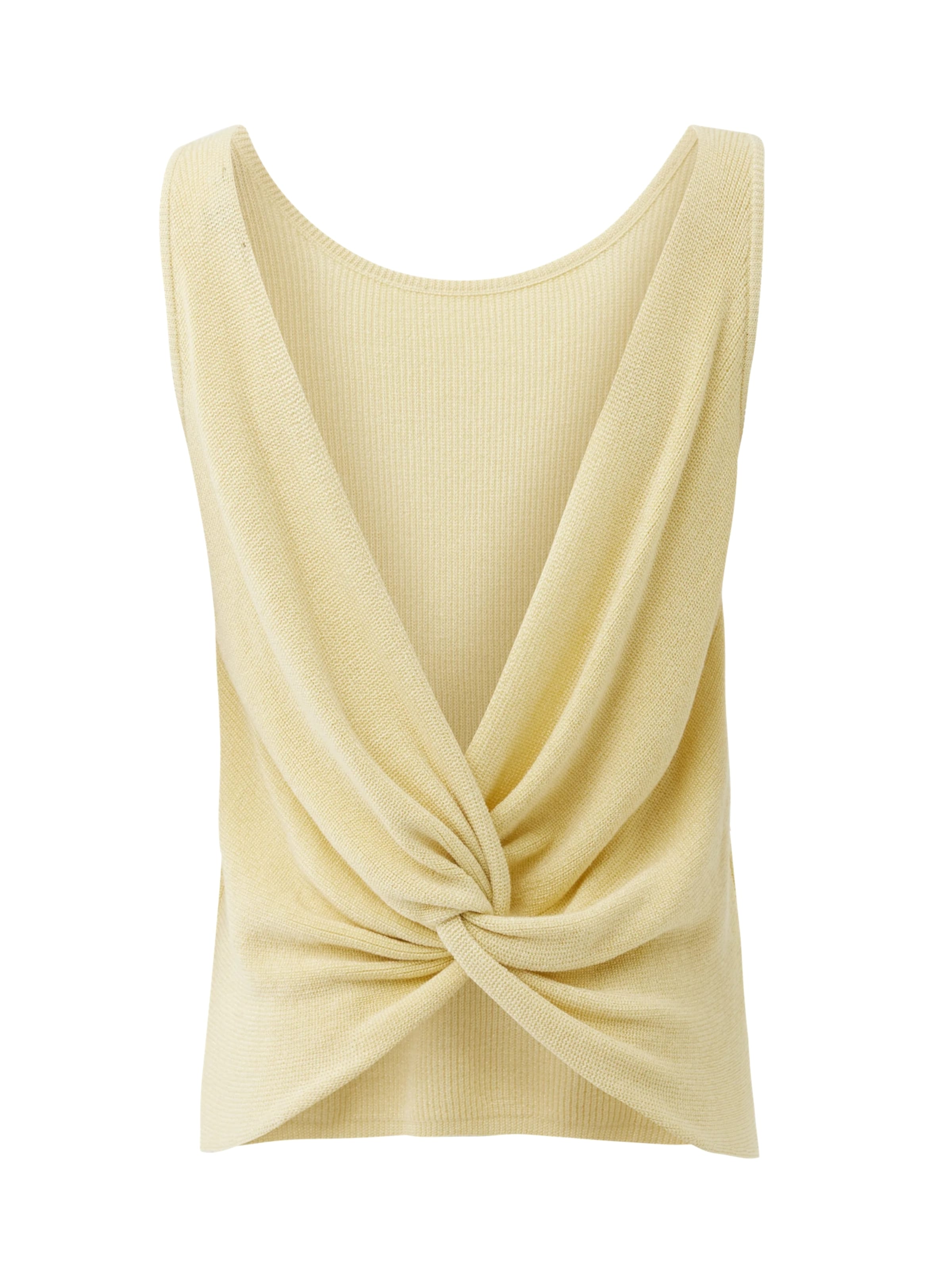 MEXX Πλεκτό τοπ σε κίτρινο