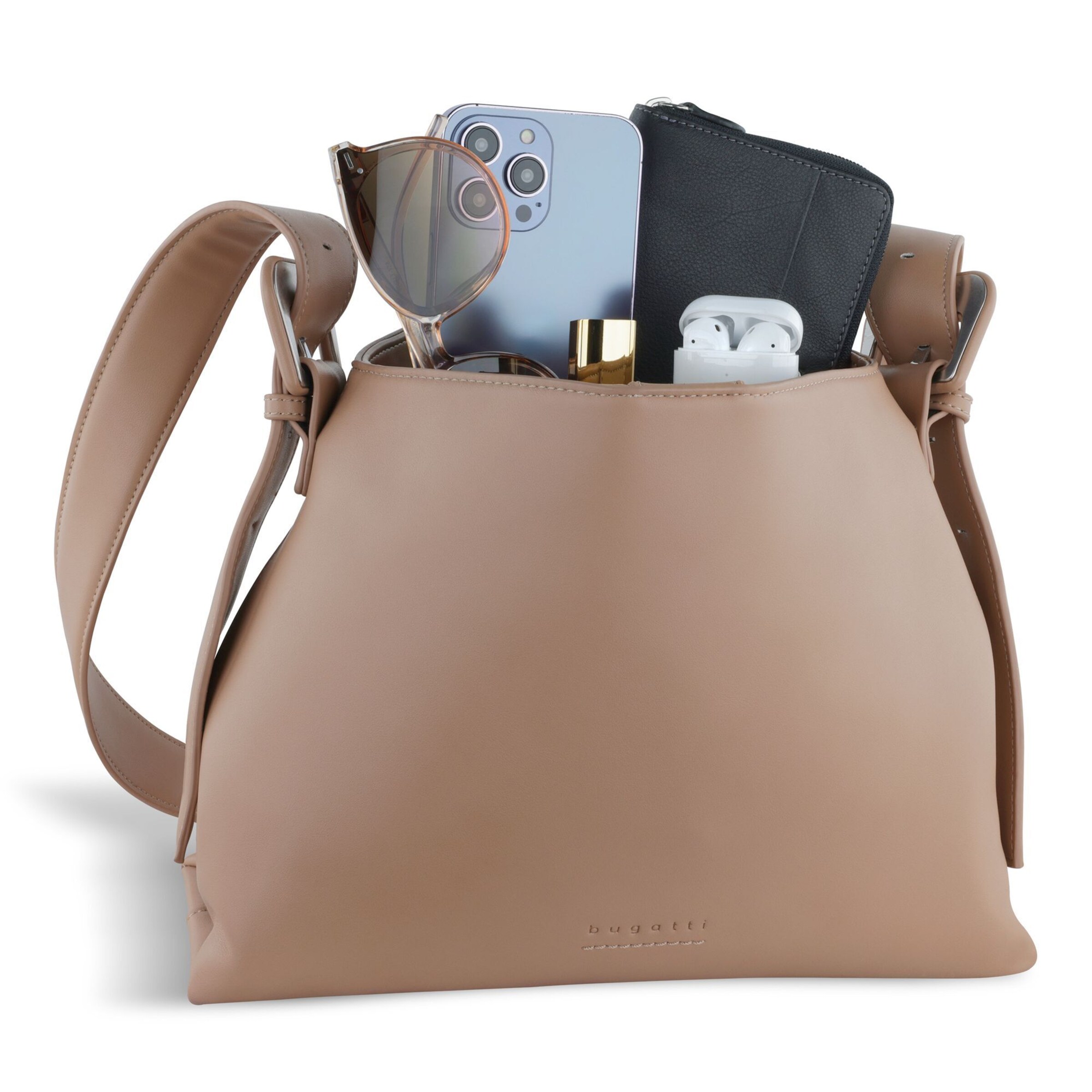 bugatti Shoulder Bag 'Luna' in Pink