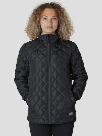 Superstainable Between-Season Jacket in Black: front