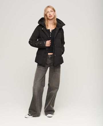 Superdry Winter Parka in Black