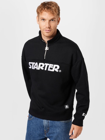 Starter Black Label Sweatshirt in Black: front