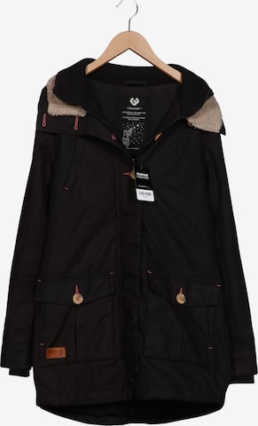 Ragwear Mantel M in Schwarz: Vorderseite