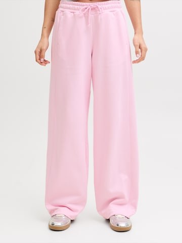 JJXX - Pierna ancha Pantalón 'JXCORA' en rosa: frente