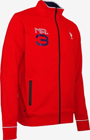 Veste de survêtement U.S. POLO ASSN. en rose