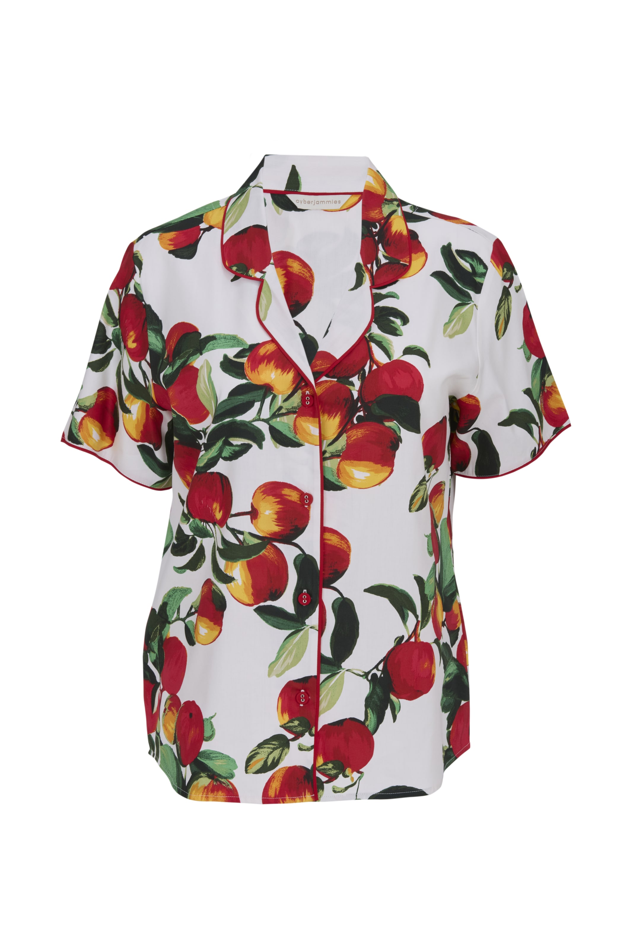 Chemise de nuit 'Tara' Cyberjammies en blanc : devant