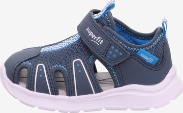 mėlyna SUPERFIT Sandalai 'Wave'