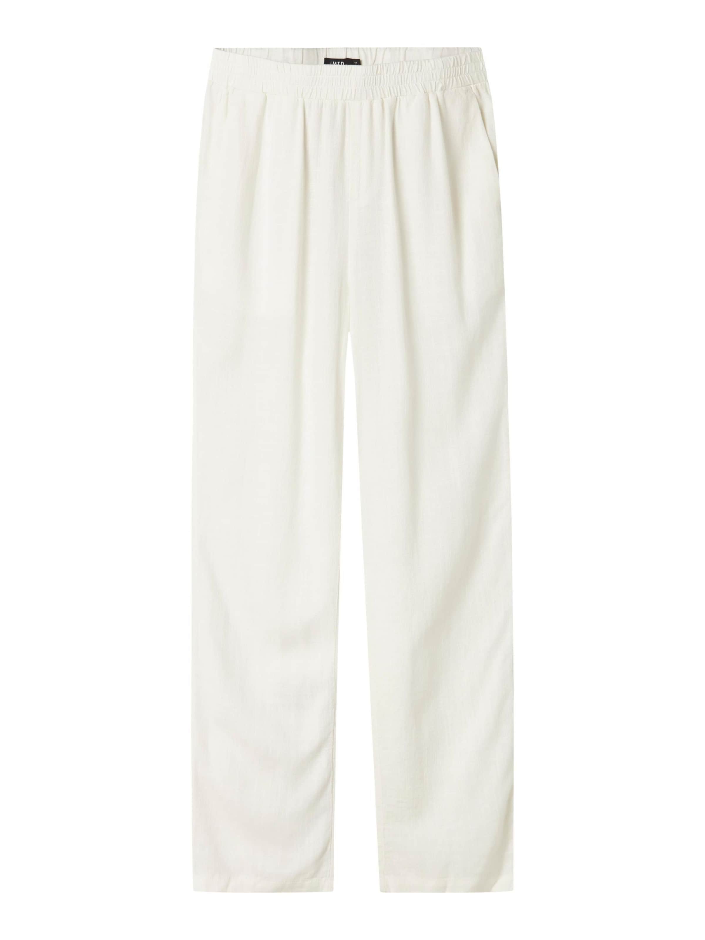 LMTD regular Bukser i hvid: forside