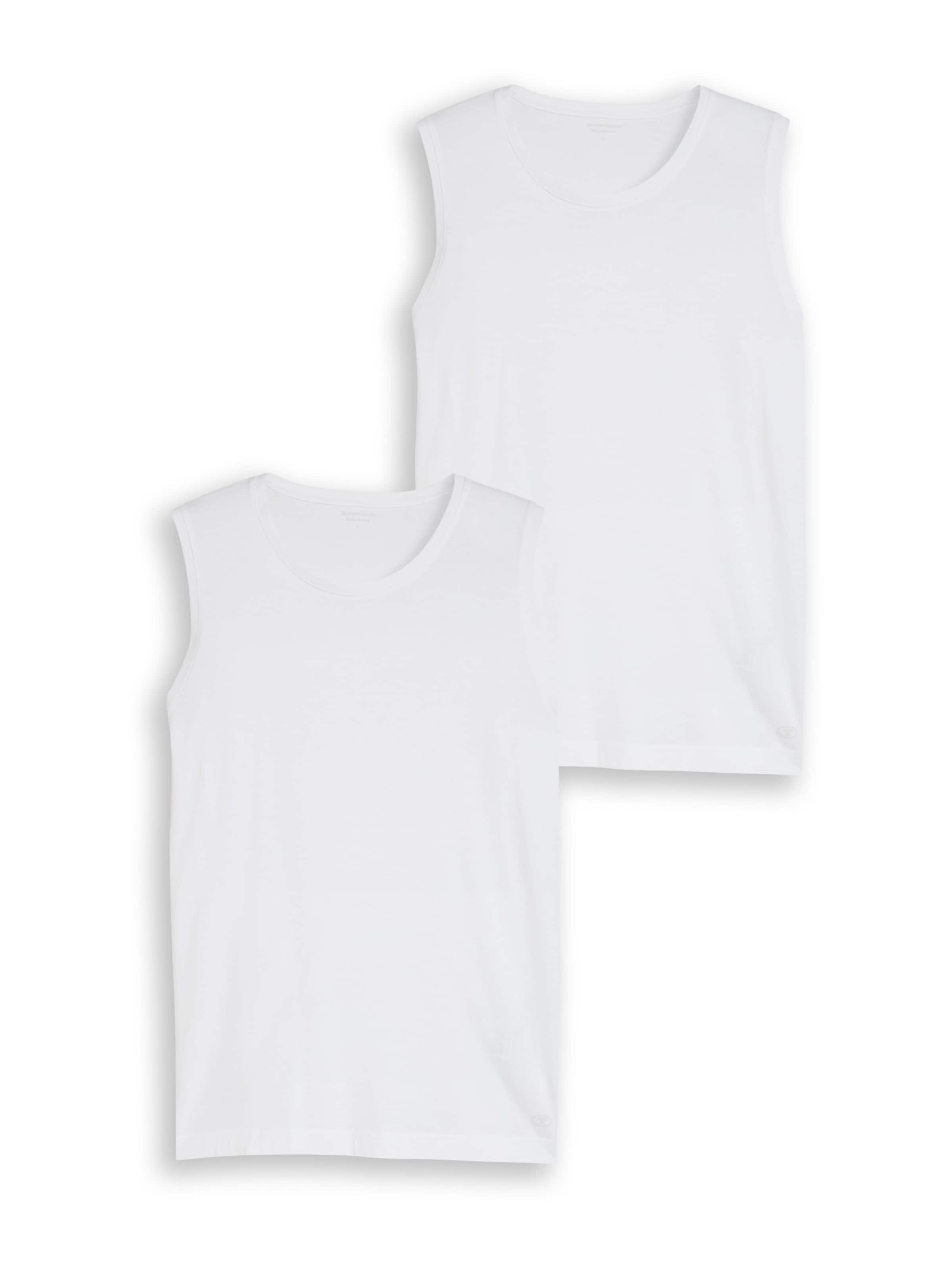 TOM TAILOR Camiseta en blanco, Vista del producto