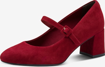 Escarpins Tamaris en rouge : devant
