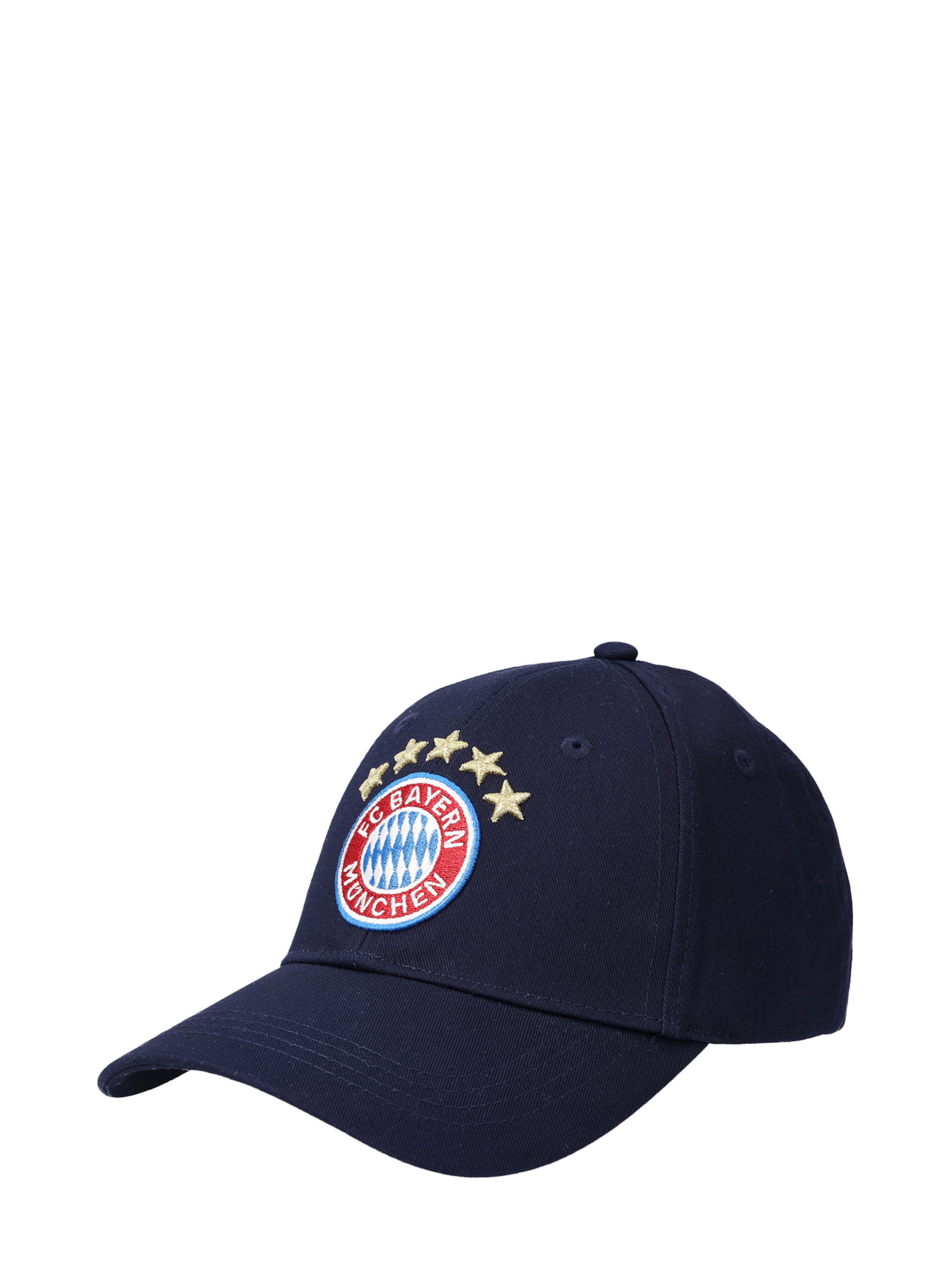 FC BAYERN MÜNCHEN Athletic Hat in Blue: front