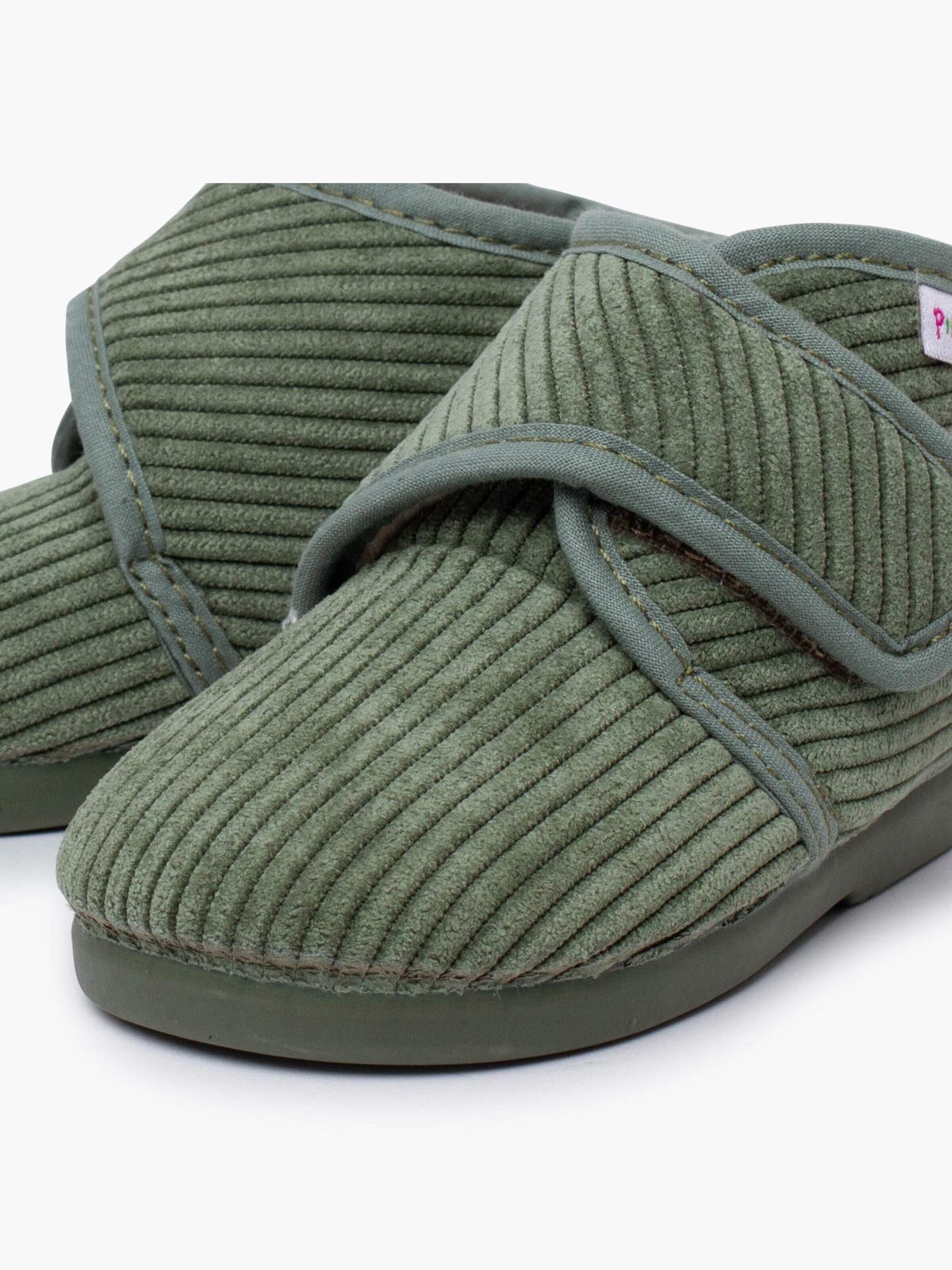 Pisamonas Huisschoenen in Groen