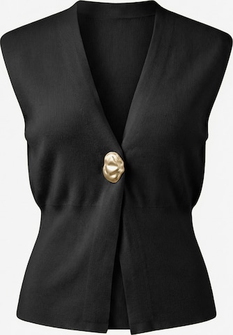 Imily BelaKardigan bez rukava - crna boja: prednji dio