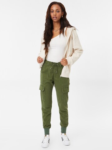 Pepe Jeans Tapered Cargo Jeans 'Crusade' in Green