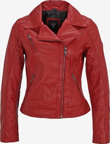 H.I.S Between-Season Jacket in Red: front