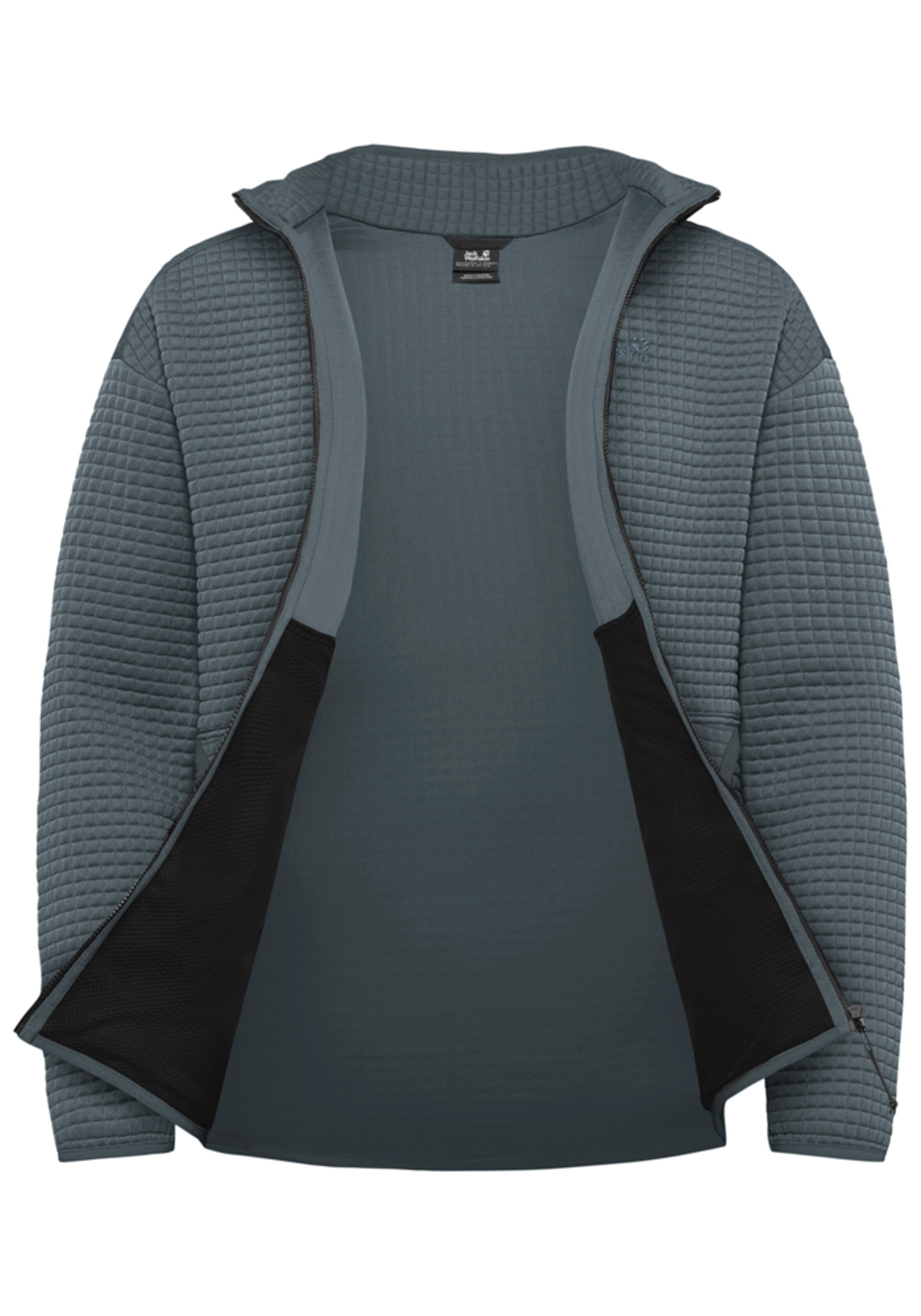 JACK WOLFSKIN Fleece Jacket in Blue