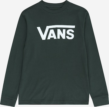 T-Shirt 'CLASSIC' VANS en vert : devant