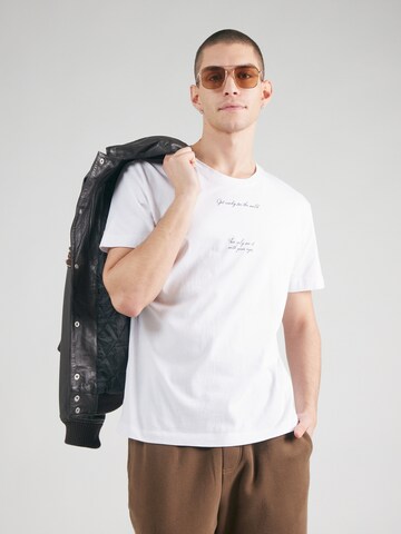Key Largo Shirt 'Postcard' in White