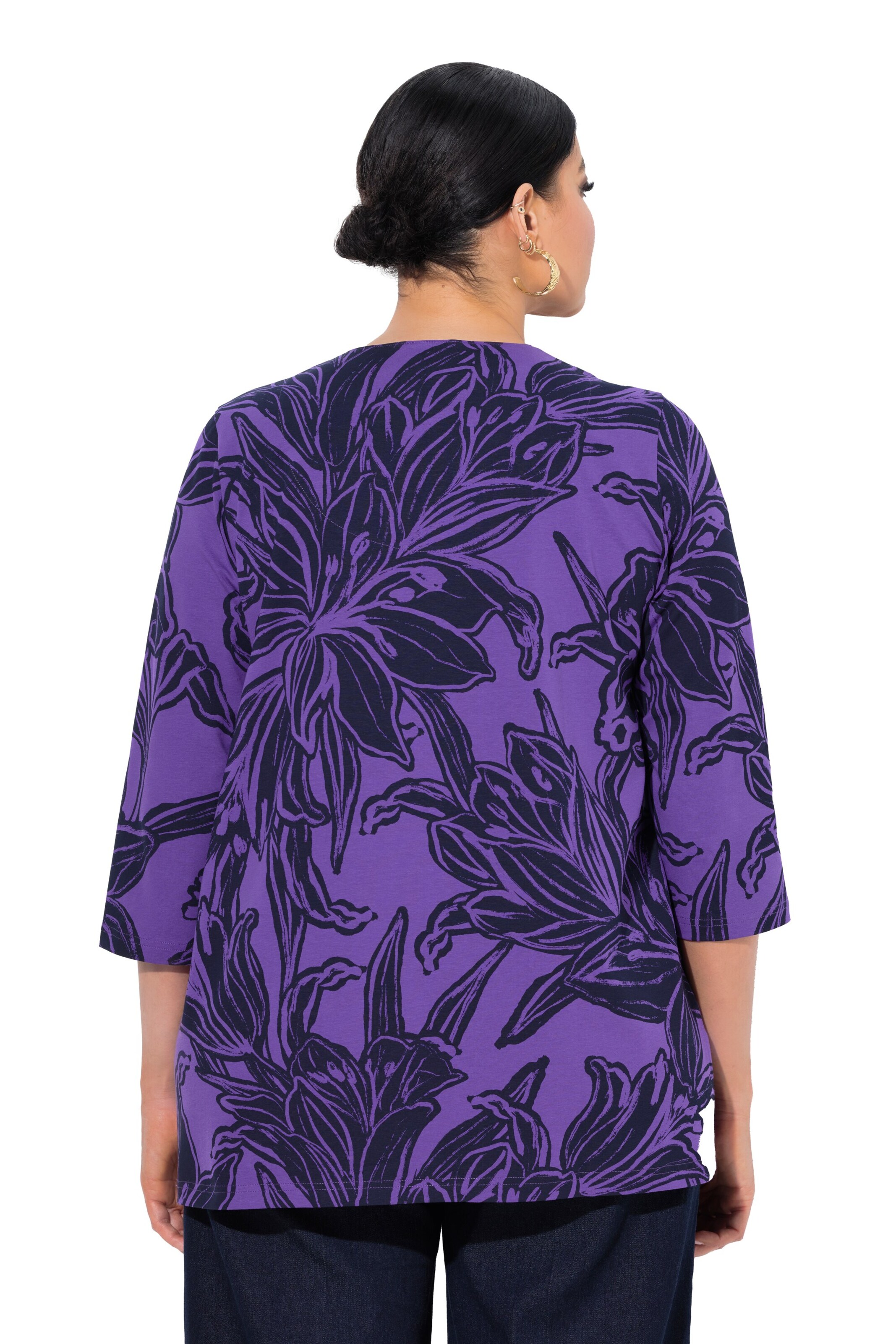 Ulla Popken Shirt in Lila