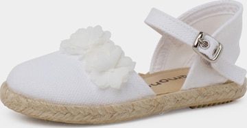 Pisamonas - Sandalias en blanco: frente