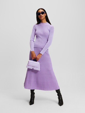 Pull-over Karl Lagerfeld en violet