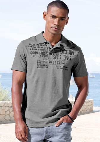 JOHN DEVIN Poloshirt in Grün: Vorderseite