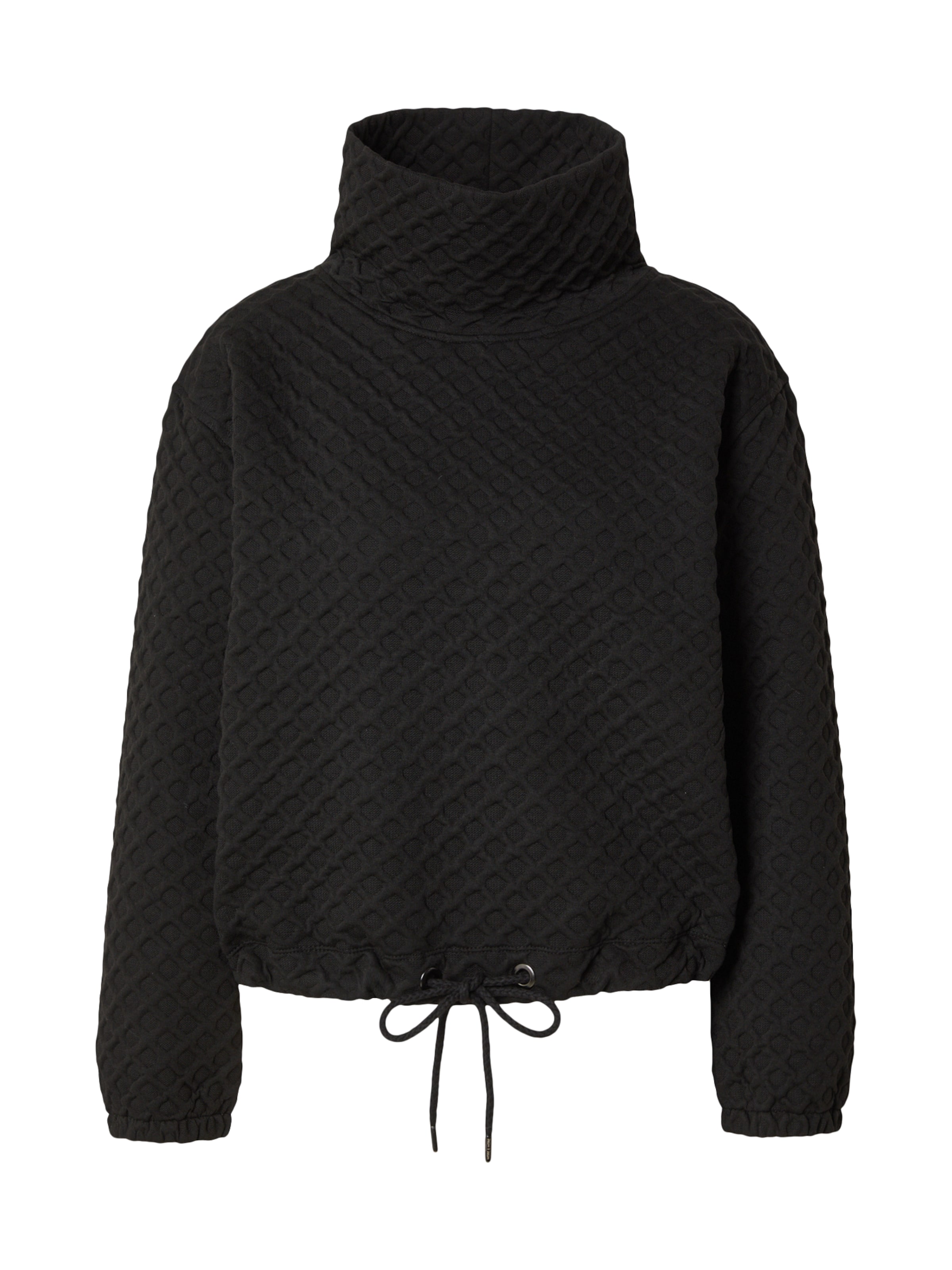 MORE & MORE Sweatshirt i sort: forside