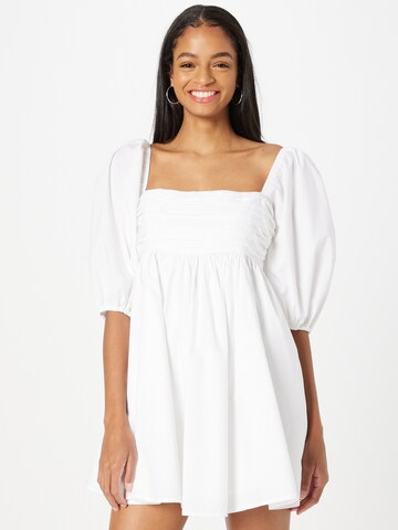 Abercrombie & Fitch Dress in White: front