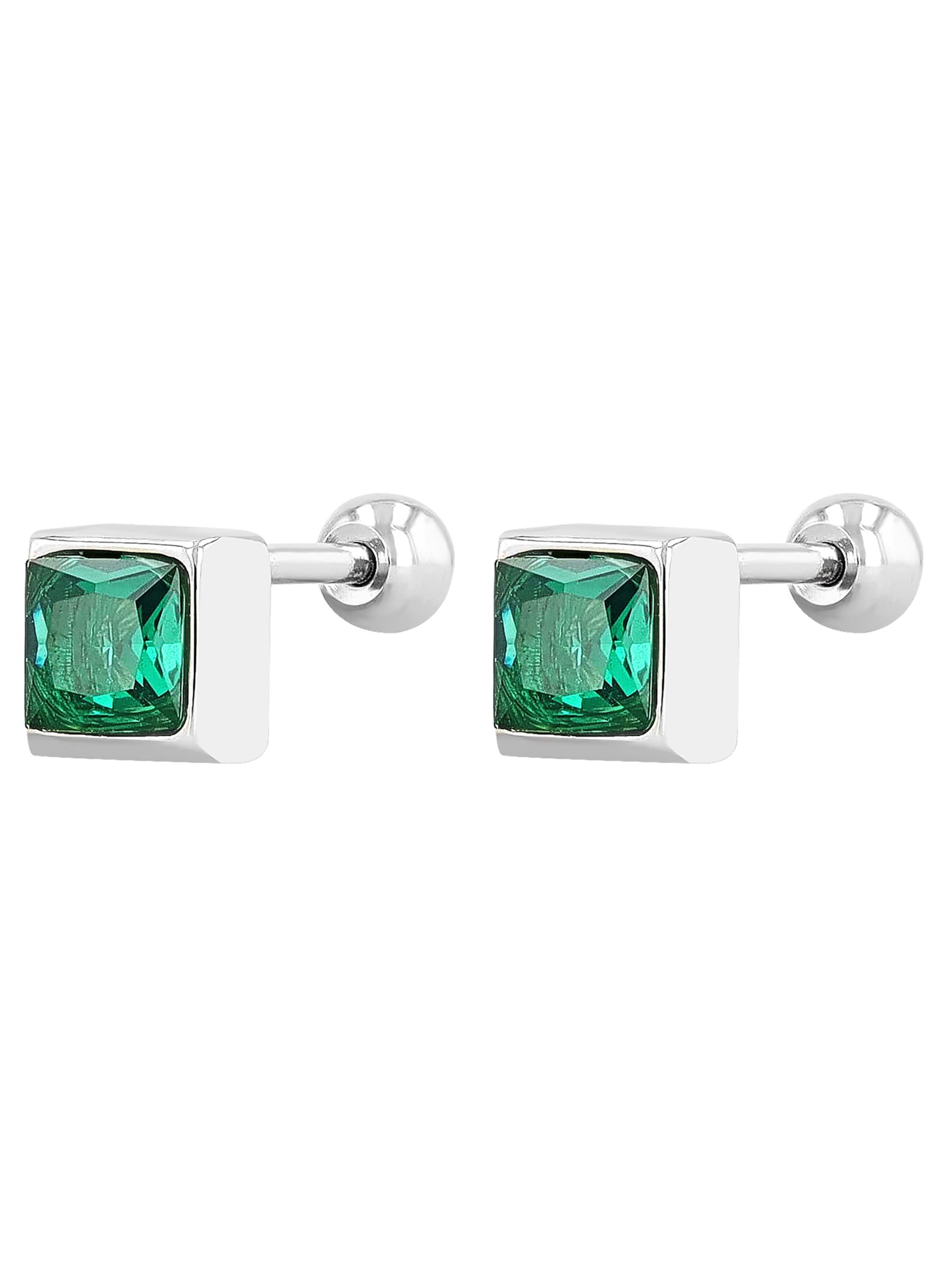 Akzent Earrings 'Lyca, langlebig' in Silver
