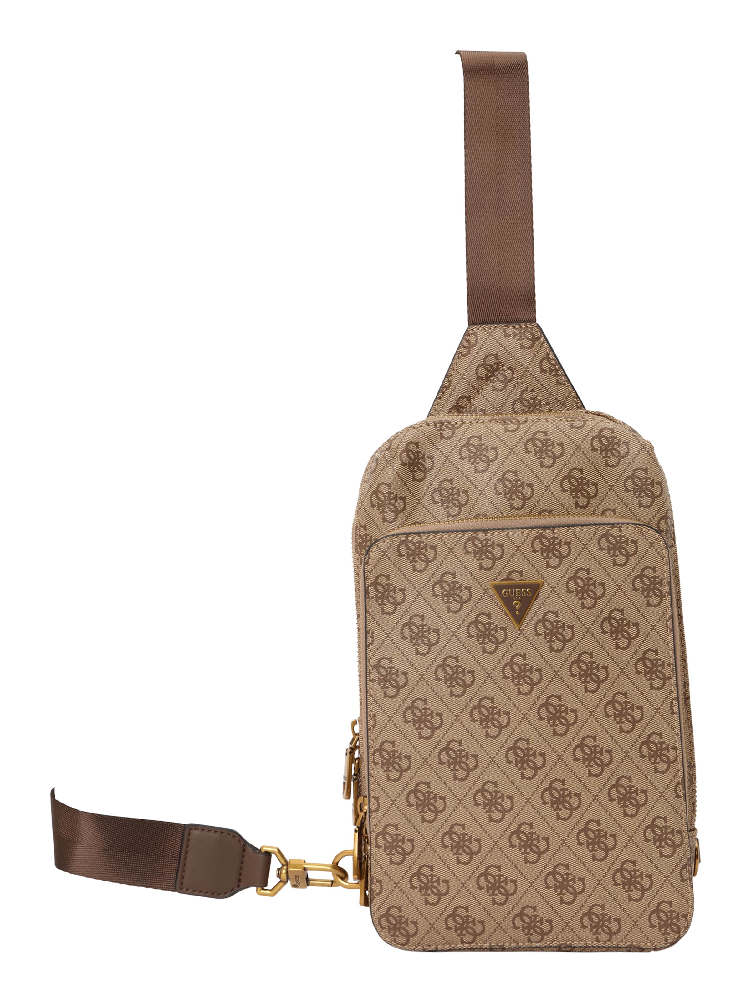 GUESS Рюкзак 'MILANO CROSSOVER' в Бежевый: спереди