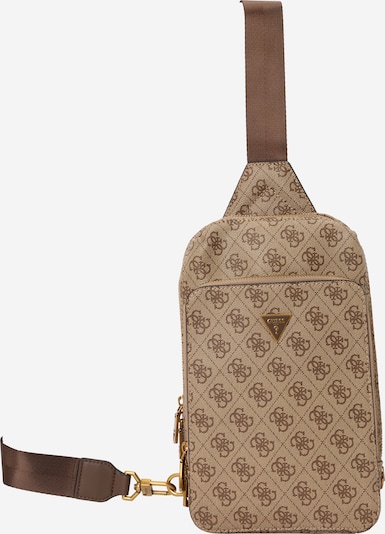 GUESS Ruksak 'MILANO CROSSOVER' u bež / tamno bež, Pregled proizvoda