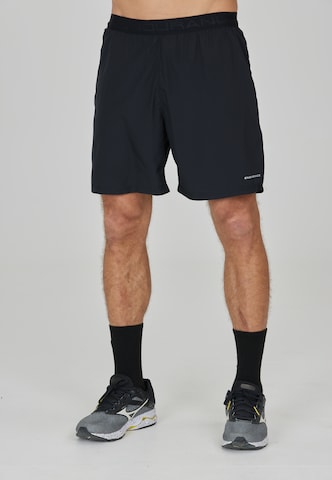 ENDURANCE Loose fit Workout Pants 'Cobus' in Black: front