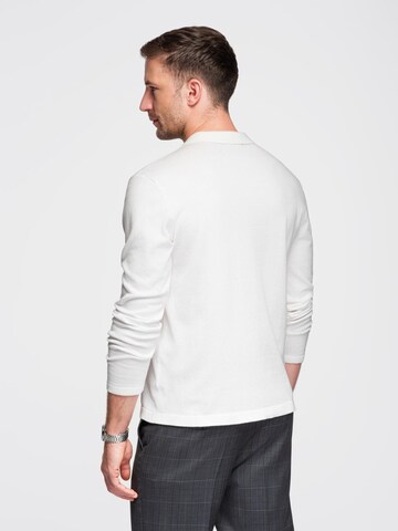 Ombre Shirt‌ in Weiß
