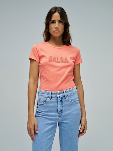 Salsa Jeans Shirt in Orange: front